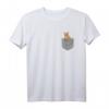 Lustiges Eichhörnchen in Brusttasche T-Shirt – Perfekt für Tierliebhaber & HapKitten Geschenk