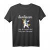 Aunticorn Like An Aunt Only Awesome Dabbing Unicorn T-Shirt – Perfektes Geschenk für Tanten, Geburtstage & Weihnachten