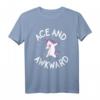 Asexual Pride Shirt Ace Awkward Unicorn - Unterstütze LGBTQ+ mit diesem bunten T-Shirt für Pride, Parade & Pride Month