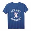 Asexual Pride Shirt Ace Awkward Unicorn - Unterstütze LGBTQ+ mit diesem bunten T-Shirt für Pride, Parade & Pride Month