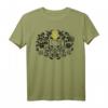 Ukraine-Stickerei-Pixel Ich liebe Ua Wappen Dreizack T-Shirt – Patriotische Kleidung mit ukrainischem Design für Freiheit und Stolz