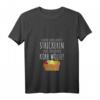 Damen T-Shirt mit Strickmuster und Spruch – Perfekt für Strickfans, Oma, Mama & Tanten mit V-Ausschnitt