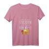 Damen T-Shirt mit Strickmuster und Spruch – Perfekt für Strickfans, Oma, Mama & Tanten mit V-Ausschnitt