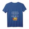 Damen T-Shirt mit Strickmuster und Spruch – Perfekt für Strickfans, Oma, Mama & Tanten mit V-Ausschnitt