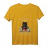 Damen HapKitten T-Shirt mit V-Ausschnitt – Perfektes Geschenk für Näherinnen, Quilterinnen und Strickliebhaberinnen