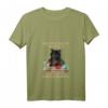 Damen HapKitten T-Shirt mit V-Ausschnitt – Perfektes Geschenk für Näherinnen, Quilterinnen und Strickliebhaberinnen