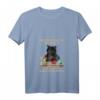Damen HapKitten T-Shirt mit V-Ausschnitt – Perfektes Geschenk für Näherinnen, Quilterinnen und Strickliebhaberinnen