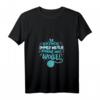 Damen Strick Spruch T-Shirt mit V-Ausschnitt – Lustiges Hobby T-Shirt für Strickerinnen, Näherinnen und Wolle-Liebhaberinnen als Geschenk