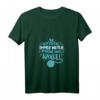 Damen Strick Spruch T-Shirt mit V-Ausschnitt – Lustiges Hobby T-Shirt für Strickerinnen, Näherinnen und Wolle-Liebhaberinnen als Geschenk