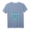 Damen Strick Spruch T-Shirt mit V-Ausschnitt – Lustiges Hobby T-Shirt für Strickerinnen, Näherinnen und Wolle-Liebhaberinnen als Geschenk