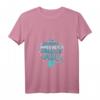 Damen Strick Spruch T-Shirt mit V-Ausschnitt – Lustiges Hobby T-Shirt für Strickerinnen, Näherinnen und Wolle-Liebhaberinnen als Geschenk