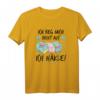 Ich reg mich nicht auf, ich häkle! Häkelnadel T-Shirt – Perfektes Geschenk für Häkelliebhaberinnen, Anfänger & Fortgeschrittene