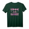 Komme was Wolle - Lustiges Stricken Spruch T-Shirt mit Wolle & Häkelnadel Motiv für Handarbeitsfans