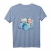 Schaf auf Wolle - Lustiges Comic Wollknäuel Motiv T-Shirt für Kinder, Damen und Herren, perfektes Geschenk zum Geburtstag & Weihnachten