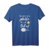 Damen Stricken Spruch T-Shirt – Witziges Geschenk für Strickerinnen, Häklerinnen & Näherinnen zum Geburtstag oder Weihnachten