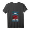 Damen Strick Spruch T-Shirt mit V-Ausschnitt – Lustiges Hobby-Shirt für Strickerinnen, Näherinnen & Häkelbegeisterte als Geschenk