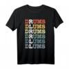 Drums Rudiment Paradiddle Diddle T-Shirt – Perfektes Geschenk für Drummer, Perkussionisten und Musikfans