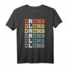 Drums Rudiment Paradiddle Diddle T-Shirt – Perfektes Geschenk für Drummer, Perkussionisten und Musikfans