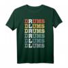 Drums Rudiment Paradiddle Diddle T-Shirt – Perfektes Geschenk für Drummer, Perkussionisten und Musikfans