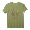 Beavis And Butt-Head Laughing Vintage Poster T-Shirt - Offiziell lizenziertes MTV Merch für Fans und Nostalgiker
