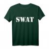 SWAT Team T-Shirt mit Polizei-Design - Klassisch geschnitten, doppelt genähter Saum, perfekt für Fans von Einsatz- und Spezialeinheiten