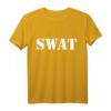 SWAT Team T-Shirt mit Polizei-Design - Klassisch geschnitten, doppelt genähter Saum, perfekt für Fans von Einsatz- und Spezialeinheiten