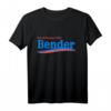 Bender 2020 Kill All Humans T-Shirt - Lustiges US-Politik TV-Serien Humor-Shirt für Wähler und Fans