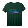 Bender 2020 Kill All Humans T-Shirt - Lustiges US-Politik TV-Serien Humor-Shirt für Wähler und Fans