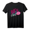 80er Jahre 80s Girl T-Shirt für Mottopartys - Perfekt für Retro-Party, Kostüm & Deko im 80er Style