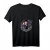 Damen Mittwochsserie Nevermore Frame Wednesday T-Shirt mit V-Ausschnitt – Offizielles Addams Family Merchandise für Fans