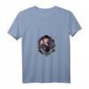 Damen Mittwochsserie Nevermore Frame Wednesday T-Shirt mit V-Ausschnitt – Offizielles Addams Family Merchandise für Fans