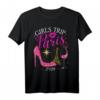 Girls Trip Paris 2024 Damen T-Shirt – Urlaubs- & Geburtstagsoutfit für Mädchen, Squad & Wochenendtrip