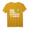 Lustiges Gedi Wortspiel T-Shirt – Perfekte Geschenkidee für Taufen, Firmungen und Gedi-Fans