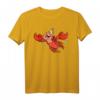 Little Mermaid Sebastian Lobster T-Shirt - Lizenzprodukt für Meerjungfrau Fans, perfekt zum Geburtstag
