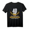 Lustiges Witz Haut Feuchtigkeit 40 Jahre Geburtstag Birthday T-Shirt – Perfektes Geschenk für Geburtstagskinder ab 40, Humorvolles Design