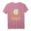 Lustiges Witz Haut Feuchtigkeit 40 Jahre Geburtstag Birthday T-Shirt – Perfektes Geschenk für Geburtstagskinder ab 40, Humorvolles Design
