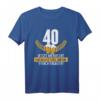 Lustiges Witz Haut Feuchtigkeit 40 Jahre Geburtstag Birthday T-Shirt – Perfektes Geschenk für Geburtstagskinder ab 40, Humorvolles Design