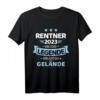 Rentner 2023 Legende verlässt Gelände für Rente - Lustiges Ruhestand T-Shirt für Pensionäre & Rentner mit Humor