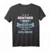 Rentner 2023 Legende verlässt Gelände für Rente - Lustiges Ruhestand T-Shirt für Pensionäre & Rentner mit Humor