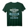 Rentner 2023 Legende verlässt Gelände für Rente - Lustiges Ruhestand T-Shirt für Pensionäre & Rentner mit Humor
