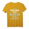 Rentner 2023 Legende verlässt Gelände für Rente - Lustiges Ruhestand T-Shirt für Pensionäre & Rentner mit Humor