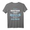 Rentner 2023 Legende verlässt Gelände für Rente - Lustiges Ruhestand T-Shirt für Pensionäre & Rentner mit Humor