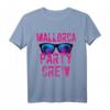 Mallorca Party Crew T-Shirt Damen Pink - Modisches Malle Shirt für Frauen, ideal für Urlaub und Partys
