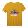 Europäisch Kurzhaar Baby Katze - Kitten & Blumen T-Shirt für Katzenliebhaber & Tierfreunde, perfektes Geschenk