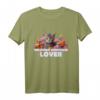 Europäisch Kurzhaar Baby Katze - Kitten & Blumen T-Shirt für Katzenliebhaber & Tierfreunde, perfektes Geschenk