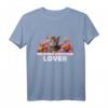 Europäisch Kurzhaar Baby Katze - Kitten & Blumen T-Shirt für Katzenliebhaber & Tierfreunde, perfektes Geschenk