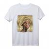 Afrikanische Königin schwarz Afro T-Shirt – Kulturelles Statement, Geschenk für Mutter, Tochter & Familie mit afrikanischen Wurzeln