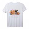 Süßer Mops Welpe & Blumen - MOPS LOVER T-Shirt für Hundeliebhaber, Geschenkidee für Freunde & Familie