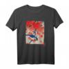 Blue Bird Traditional Japanese Art Vintage Gift T-Shirt – Kulturelles Design für Japanliebhaber, Anime-Fans & Otaku, Perfektes Geschenk für Geburtstag & Weihnachten