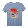 Blue Bird Traditional Japanese Art Vintage Gift T-Shirt – Kulturelles Design für Japanliebhaber, Anime-Fans & Otaku, Perfektes Geschenk für Geburtstag & Weihnachten